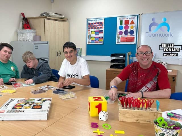 Service users at Teamwork Trust