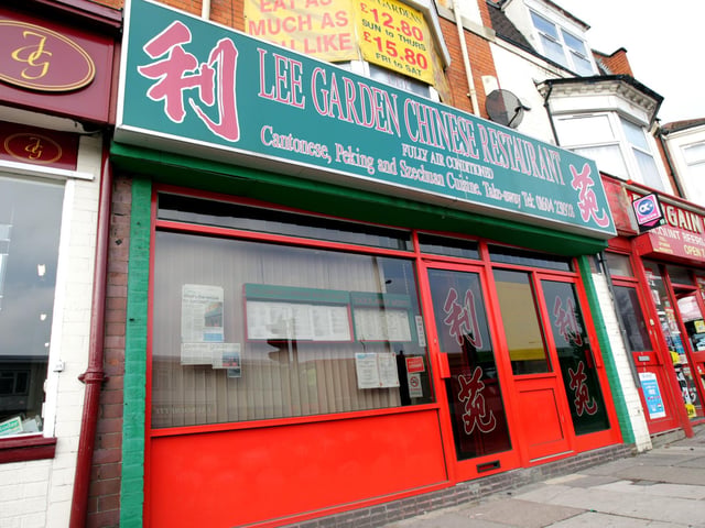 2011 - Lee Garden restaurant, Wellingborough Road, Northampton.