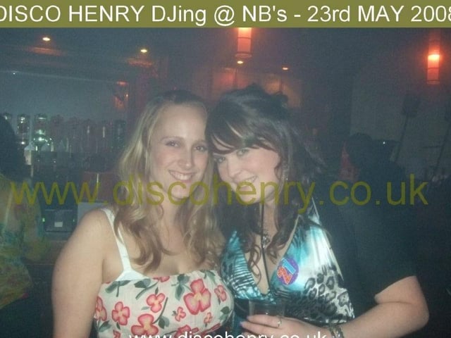 Nostalgic pictures from a Friday night out at NB's