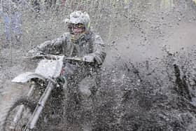 Wild and Wooly charity motorbike scramble organised by Northampton Motorcyclists Club to raise money for local charities.