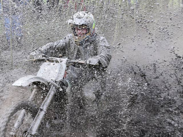 Wild and Wooly charity motorbike scramble organised by Northampton Motorcyclists Club to raise money for local charities.