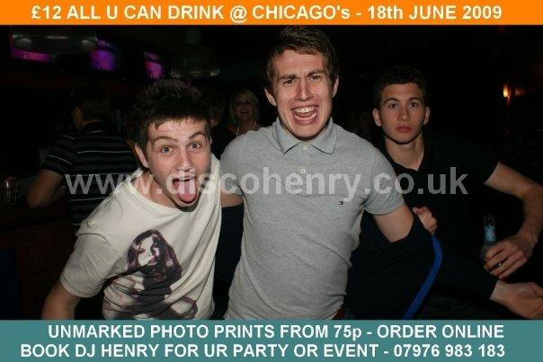 Nostalgic pictures from a June 2009 night out around Northampton