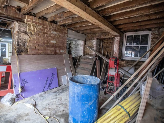 Here's how the historic Grade II Listed pub is looking so far during £3.5 million refurbishment works