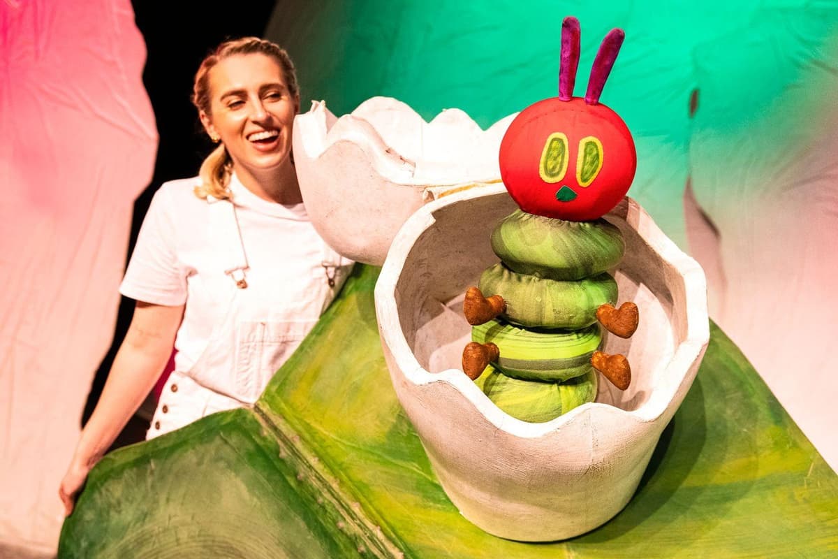 Children’s classic The Very Hungry Caterpillar brought to life on stage