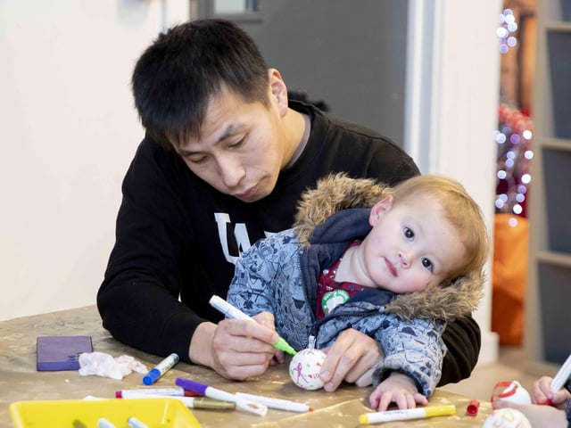 In the penultimate weekend before Christmas, many came along to enjoy what was on offer.