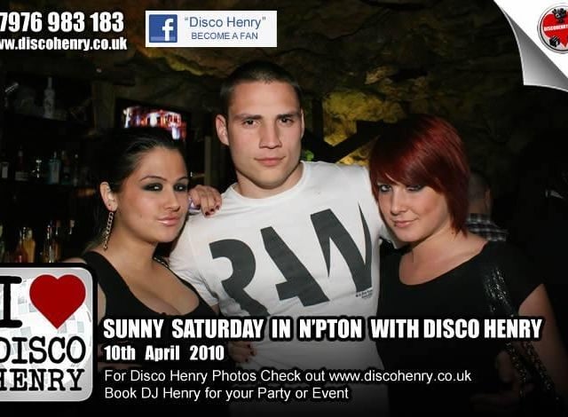 Nostalgic pictures from a night out at NB's