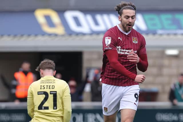 Striker Louis Appéré in talks with Cobblers over new deal