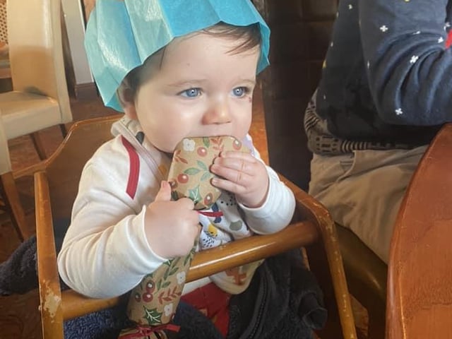 Eight-month-old Charlie.