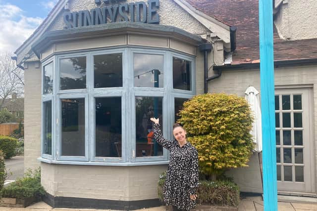 Rebecca Hunsman is the new manager of The Sunnyside pub