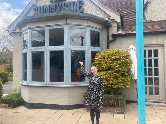 Rebecca Hunsman is the new manager of The Sunnyside pub
