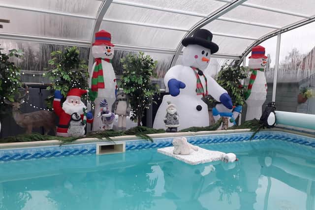 This year the display was in aid of PHAB, which supports social activities and sports for children and young adults nationally. Photo: Ellena Anastasiades.