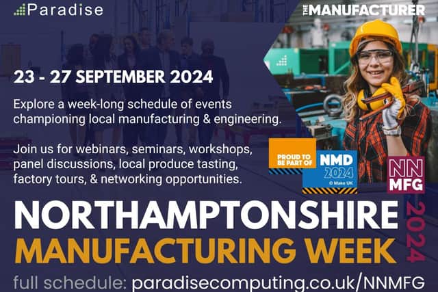 Northamptonshire Manufacturing Week | 23 - 27 September 2024