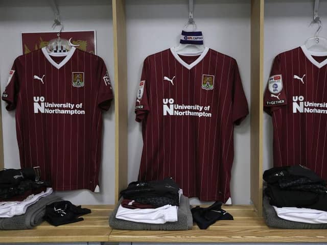 The home dressing room at Sixfields