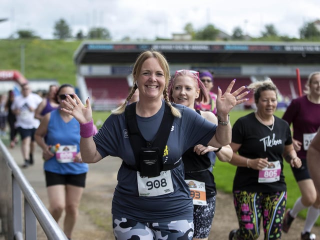 Runners taking part in the 2021 event.