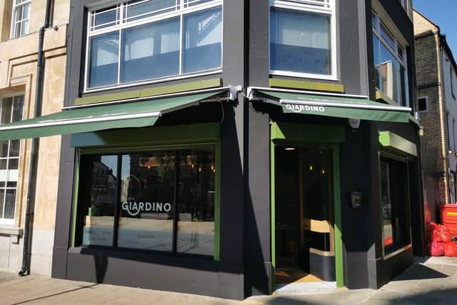 Il Giardino is on Mercer's Row next door to the old Nationwide building