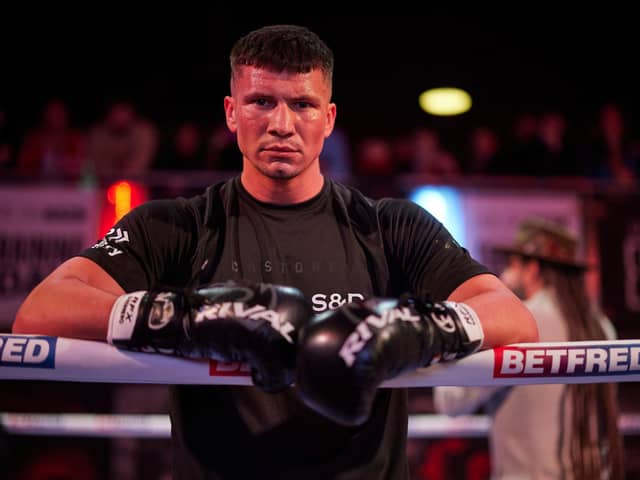 Northampton's Kieron Conway will take part in the Matchroom Boxing Prizefighter event in Japan in March (Picture: Mark Robinson / Matchroom Boxing)