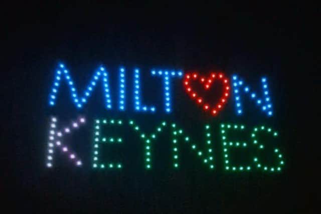 MKIAC Celestial Drone Show, City of Codes and Lights 2024