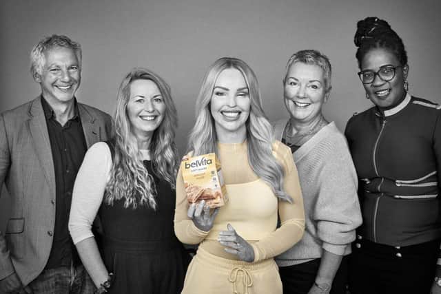 The winning smiles for the Belvita campaign
