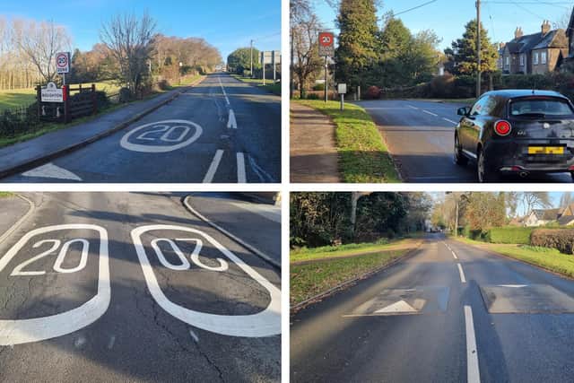 Dozens of speed bumps have now been installed along a mile-long road running through the wealthy village of Boughton on the edge of Northampton – and a 20-mile-per-hour limit is in place too.