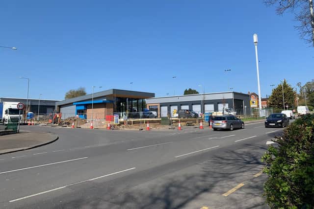 Could this development in London Road, Wellingborough be where the new Greggs shop will be?