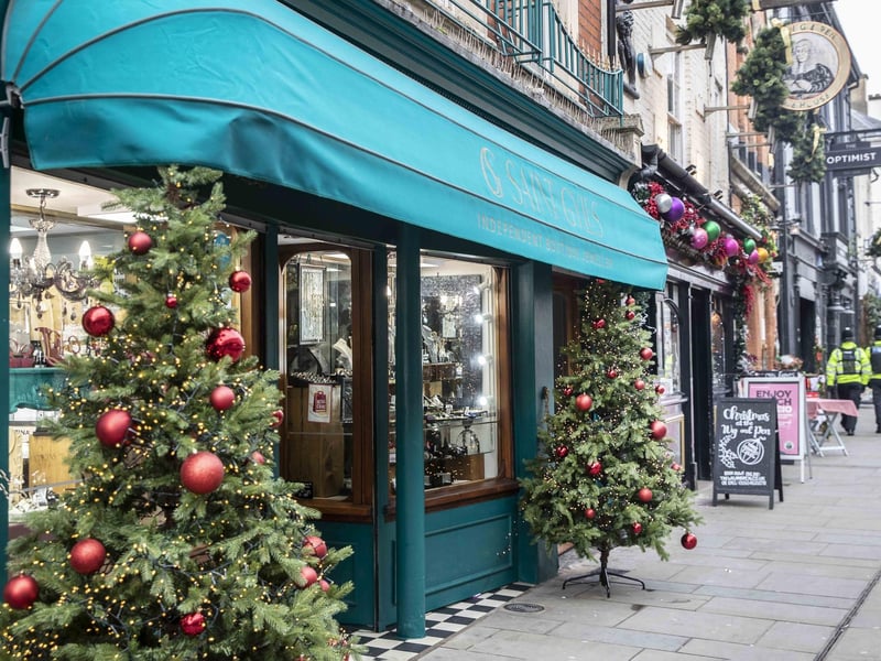 St Giles’ Street was closed to traffic to allow shoppers to walk freely down the road, which created a welcoming, community feel.