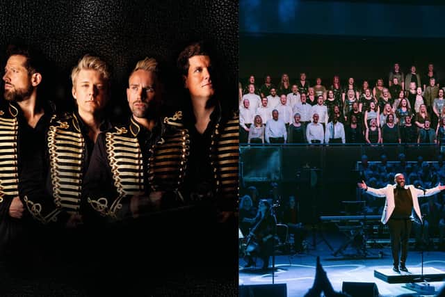 G4 and Northants Sings Out will headline ChoirFest in Northampton on Valentine's Day.