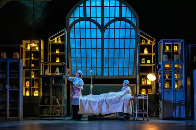 Cast from Tilted Wig's Frankenstein