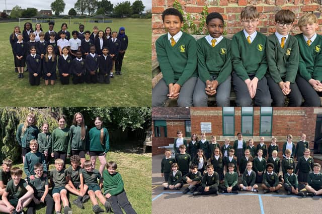 Some of the Year 6 classes leaving primary school in the next few weeks...