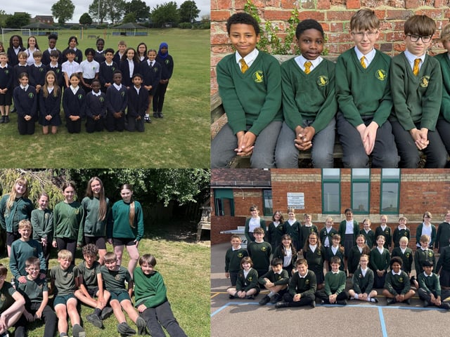 Some of the Year 6 classes leaving primary school in the next few weeks...