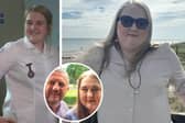 Elizabeth Rose began a nursing career but her health has deteriorated/ With dad David/on holiday in Bacton in Norfolk/family pictures