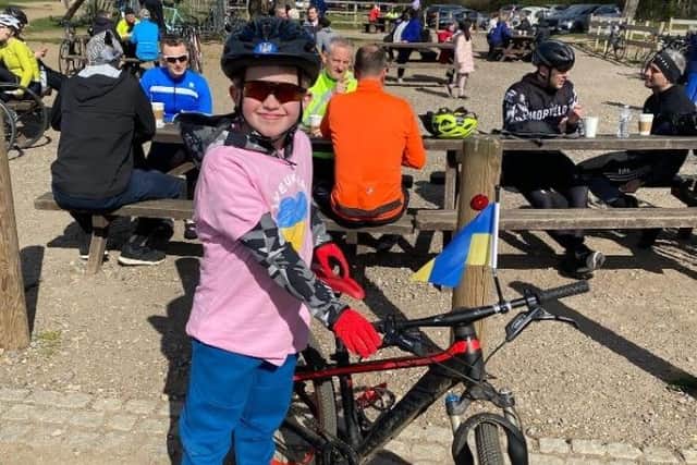 Oscar Hutchings, aged eight, pictured at Richmond Park.