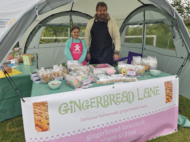 The exhibitors attended the festival on the Playing Fields at Kislingbury on Monday, May 29, from 10am to 6pm.