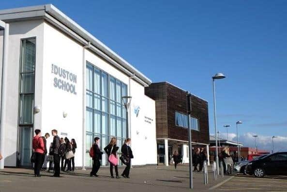 The Duston School has introduced a knife arch trial.