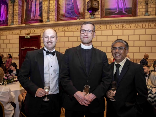 A private celebration took place at the Northampton Guildhall on Wednesday, May 18 2022 to celebrate Northampton's new Mayor, councillor Dennis Meredith.