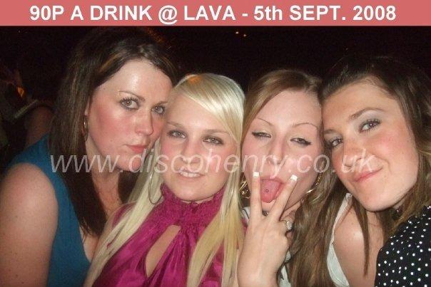 Nostalgic pictures from a '90p a drink' night out in town