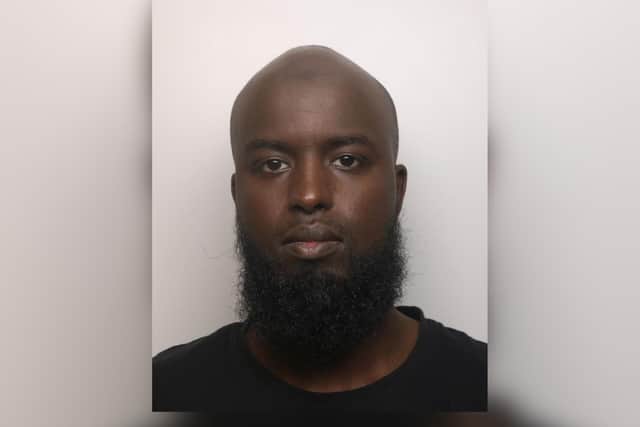 Osman Mohamed was jailed for three years and nine months on March 23