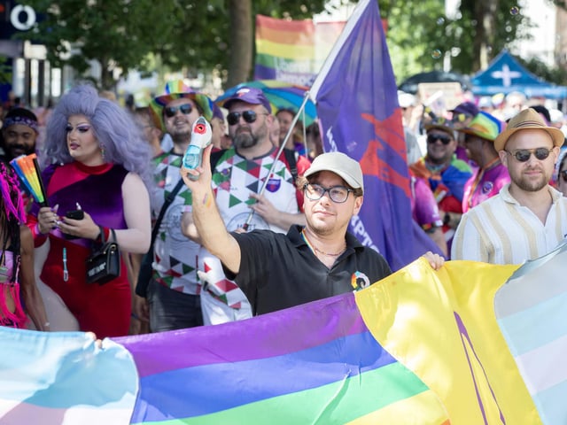 The event took place in Northampton town centre on Saturday July 12 and crowds flocked to join in the celebrations.