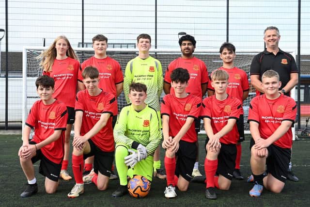 Kettering FC show off their new kits thanks to McCarthy Stone