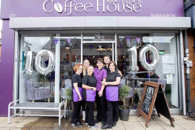 Owner Gina Bartella has proudly extended her lease for another decade, following the success of the first 10 years.