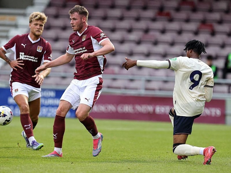 Jack Burroughs was excellent, particularly at wing-back in the first half. He pushed very high at times and saw a lot of the ball, creating two chances for Hoskins, but also had the energy and stamina to get back and do his defensive work.