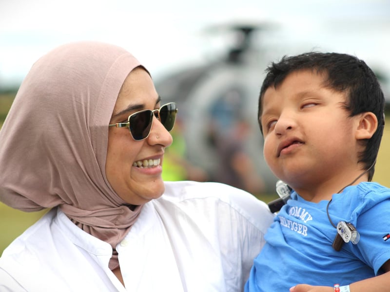 Harry’s Pals welcomed 35 families from across England to the event in Preston Capes on Saturday, July 4
