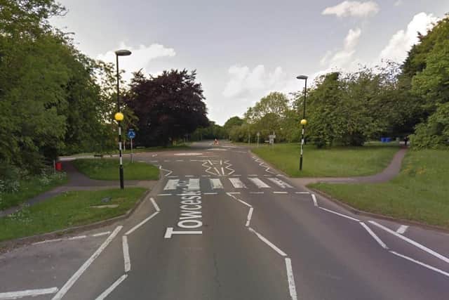 The incident happened in Towcester Road, Silverstone.