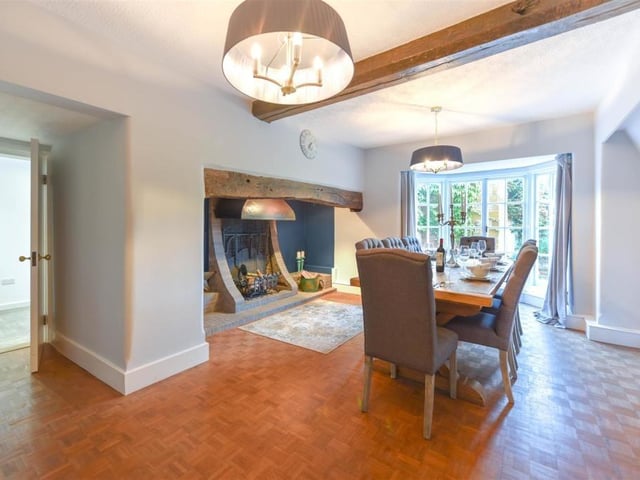 This seven bedroom home that is modern throughout, but maintains traditional features is on the market for a guide price of £2 million.