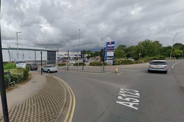Police were called to St James Retail Park in Northampton