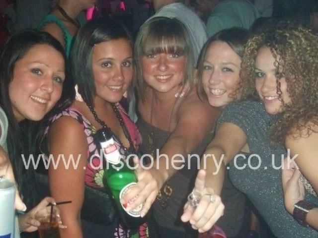Nostalgic pictures from a '90p a drink' night out at Lava in town