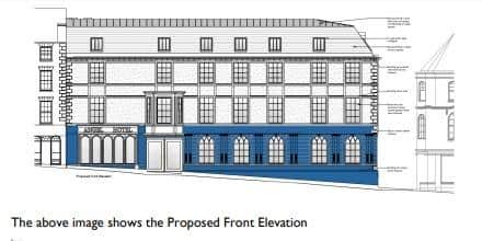 This is what the site could look like, according to plans