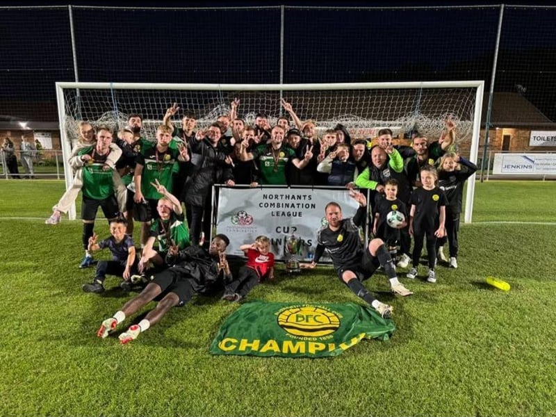 The Jubilant Blisworth Squad.
