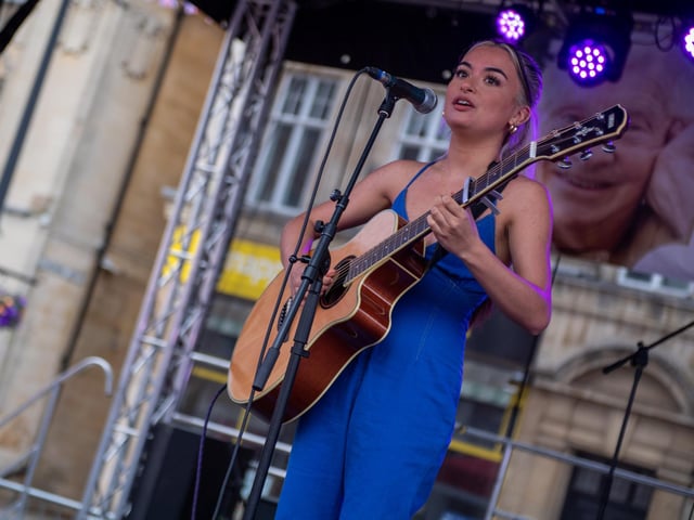 Sharmaine, Northampton Music Festival 2022. Photo by David Jackson.