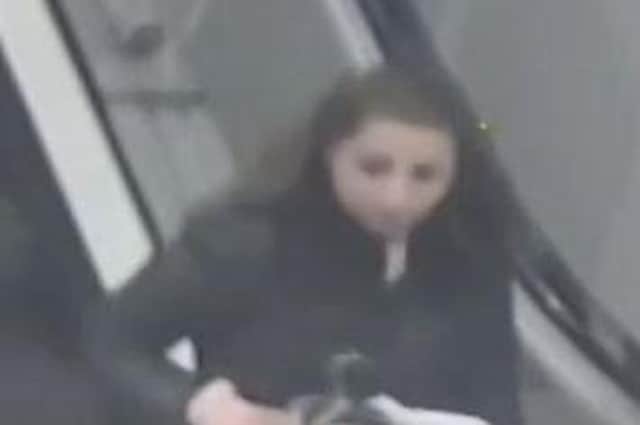 Police would like to speak to this woman.