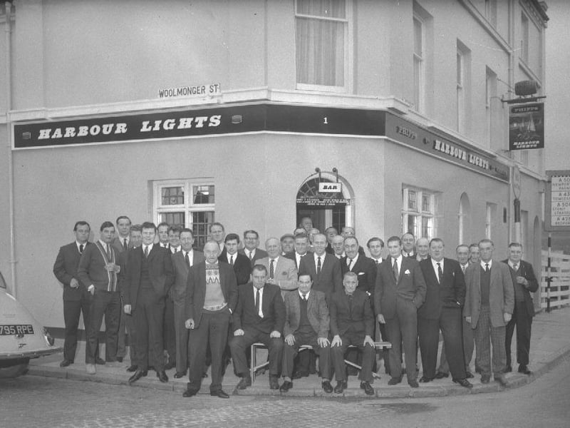Sports section supper at Harbour Lights, Woolmonger Street, Northampton, May 17, 1967